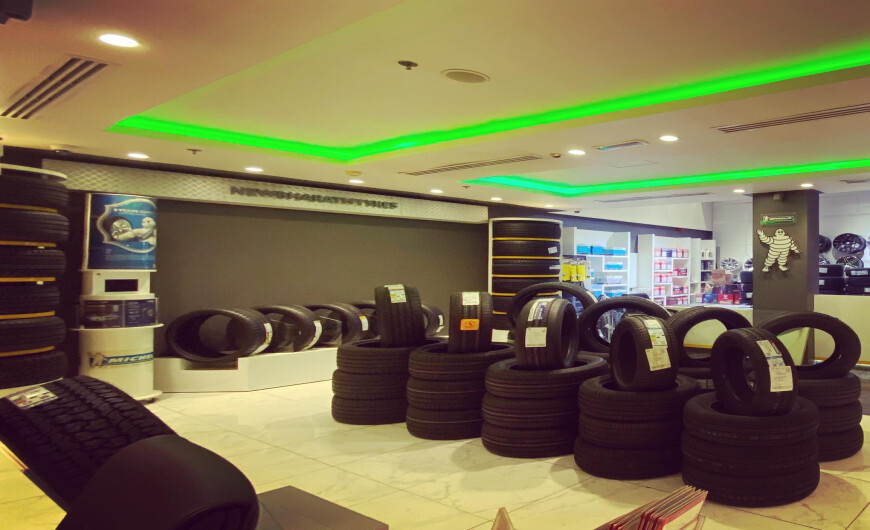Car Tyre and Battery Shop
