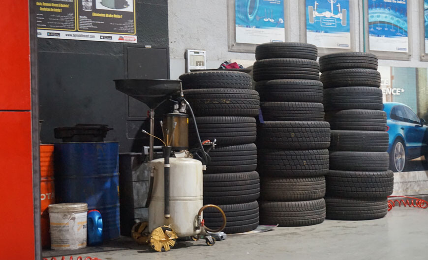 Tyre shop Dubai , UAE 