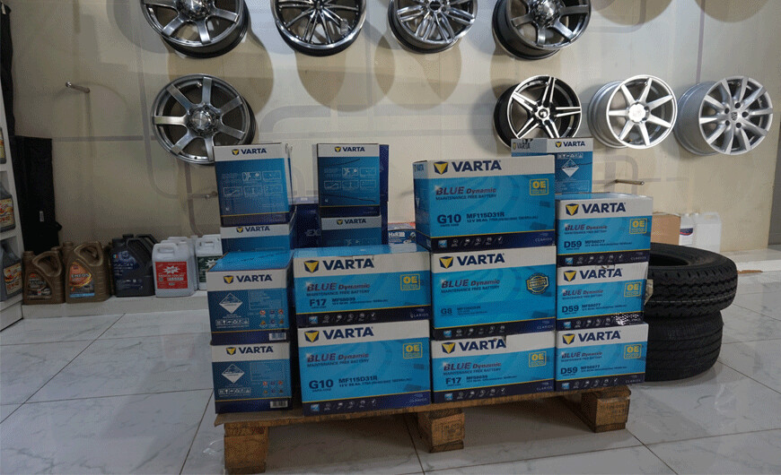 Tyre Shop and Car Battery Shop Dubai